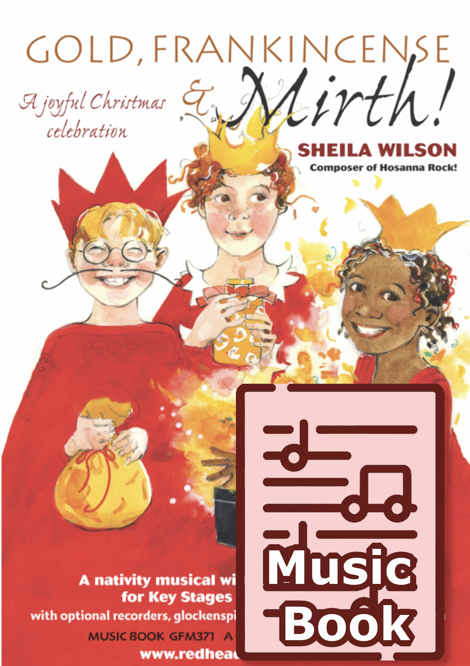 Gold, Frankincense & Mirth! (Music Book)