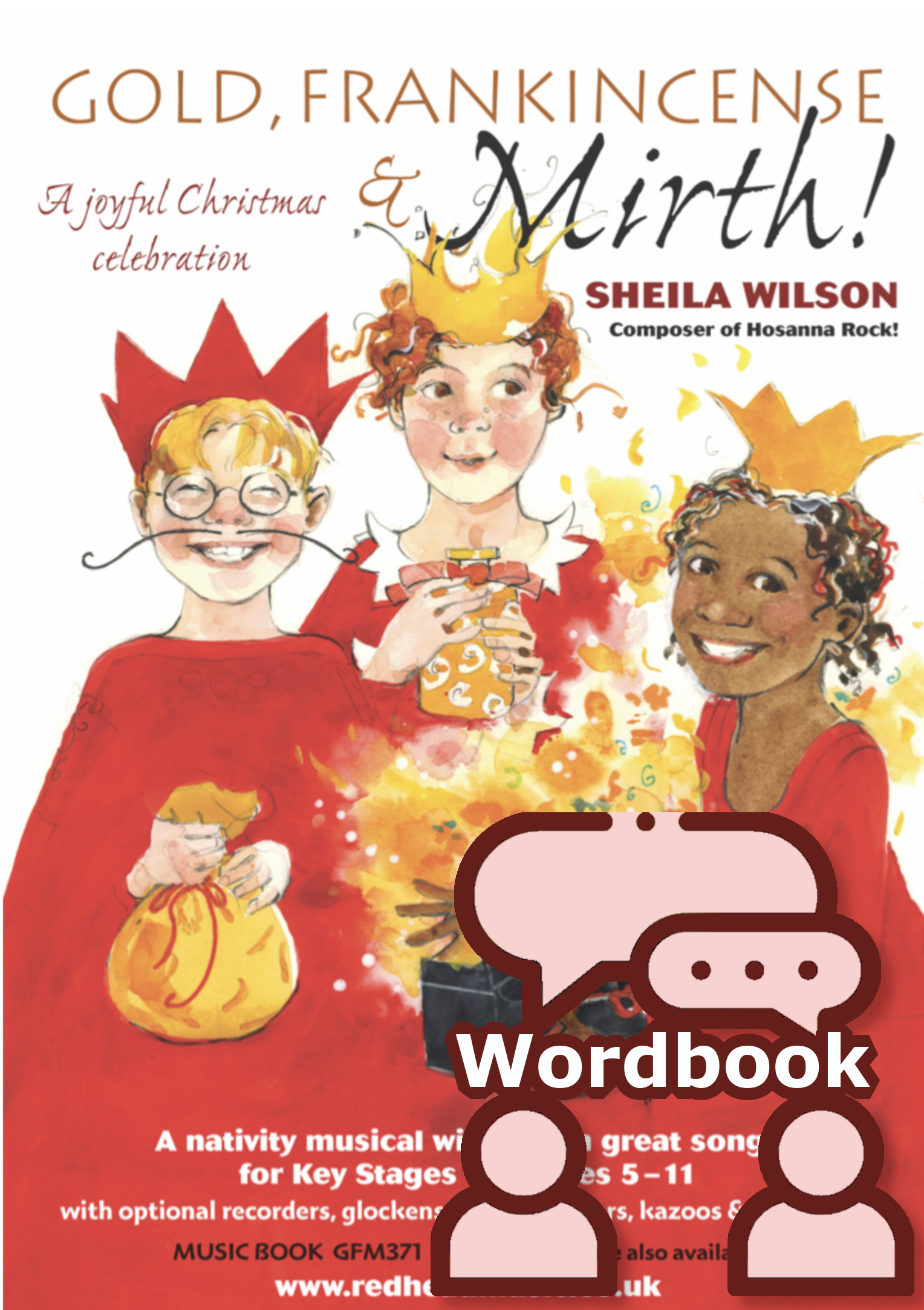 Gold, Frankincense & Mirth! (Wordbook)
