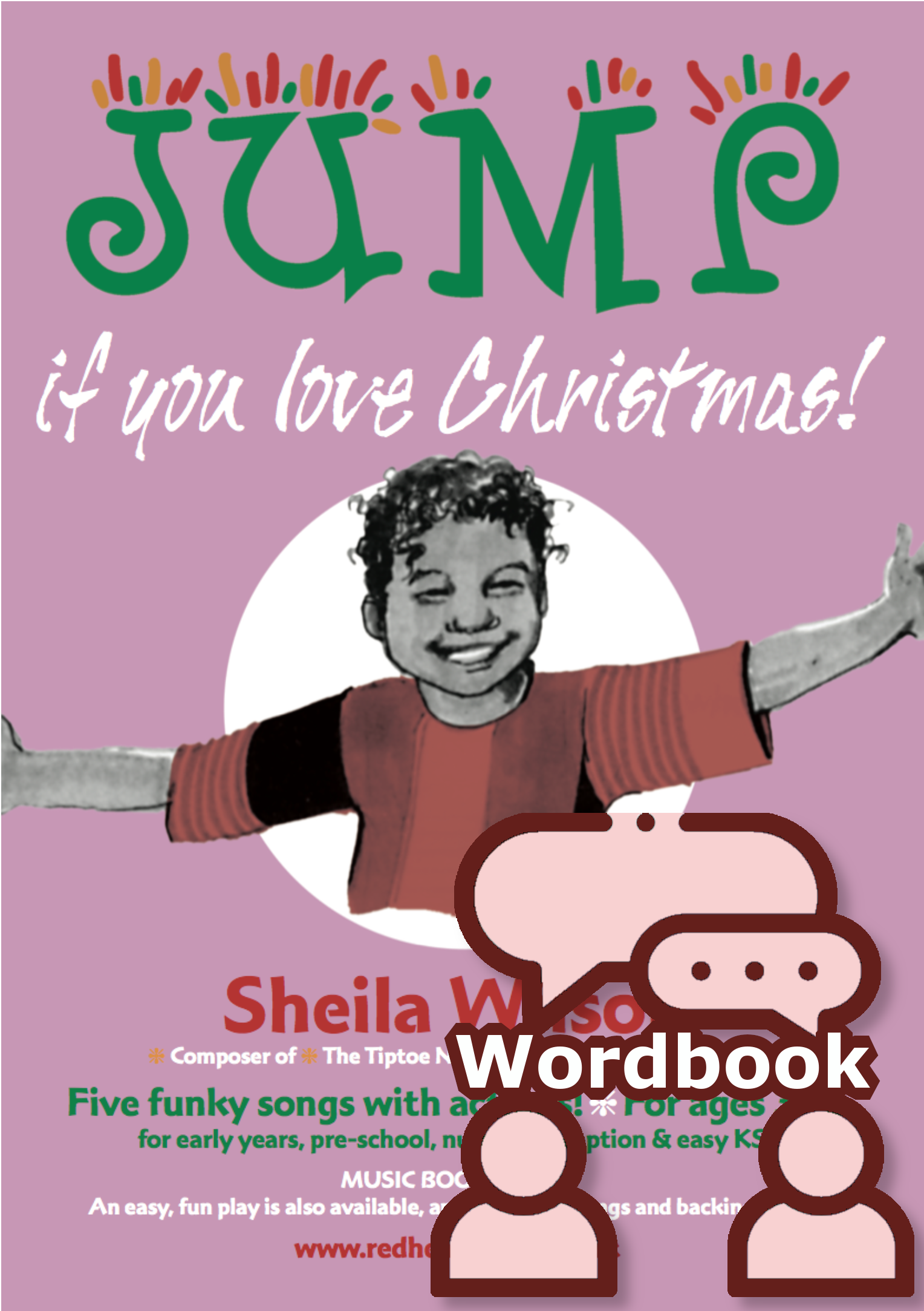 Jump if you love Christmas! (Wordbook)