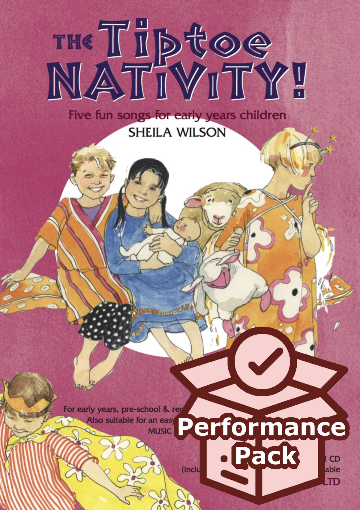 The Tiptoe Nativity! (Performance Pack)